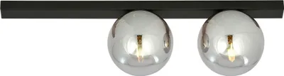 Obrázok produktu pre Emibig stropné svietidlo 2xE14 40W FIT 2 BLACK/GRAFIT 1122/2