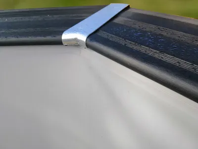 Produktbild von Einfache graue Auskleidung für Verbundpool 3,26 m x 1,86 m – 60/100e – Hung-Aufhängesystem