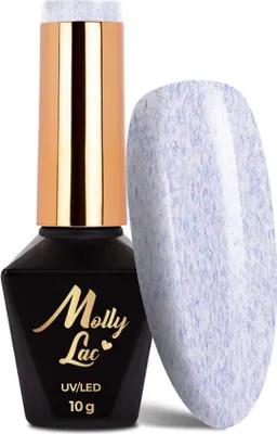 Obrázek produktu pro MollyLac Bavlna Sweater Blue Hybridní lak na nehty, 10 g, č. 711
