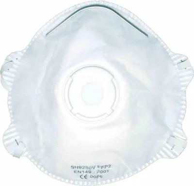 Produktbild von Feinstaubmasken FFP2 10 Stck. m. Kohlenstoff-Vorfilter