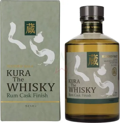 Produktbild von Kura The Whisky Blended Malt Rum Cask Finish 40,00 %  0,70 Liter