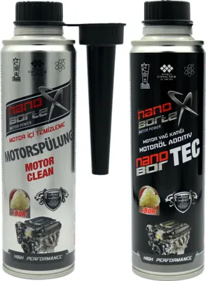 Produktbild von NanoBorTeX 600ml Öl Additiv + Motorspülung NanoBor Motorschutz Bor NanoBor Motoröladditiv Ölzusatz Ceramic