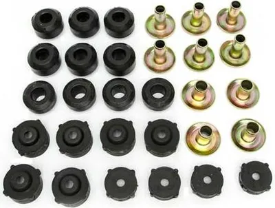 Produktbild von Karosseriebuchsenset standard Karosseriegummis Jeep Wrangler YJ 87-95