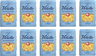 Produktbild von 10x Voiello La Farfalla n°192 Pasta 100% Italienischer Weizen 500g Teigwaren aus Hartweizengrieß Bronze-Zeichnung