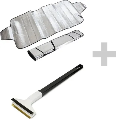 Produktbild von Scheibenabdeckung für die Windschutzscheibe + Eiskratzer langer Griff von Mursk