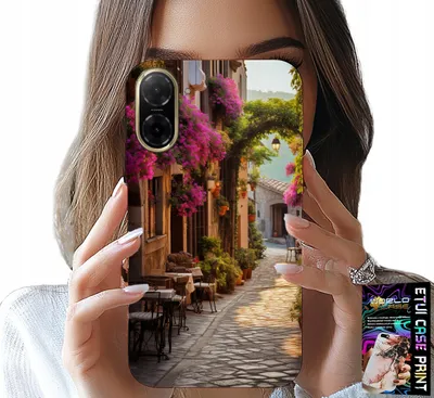 Obrázek produktu pro Etui Do Xiaomi 17 Pro - Malownicza Uliczka Z Kawiarnią + Szkło