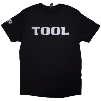 Obrázek produktu pro Tool Metallic Silver Logo (Sleeve Print) Black M Tričko
