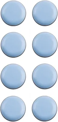 Produktbild von 8 Stück selbstklebende Teflongleiter 25 mm rund PTFE für Möbel