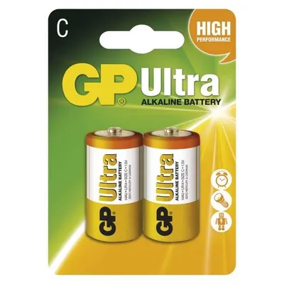 Image de GP Batteries ULTRA ALKALINE BATTERIJ C, Alkali, 1.5 V