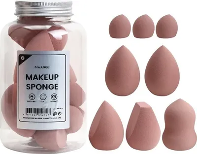 Image de Éponge à Maquillage Maange - Marron KP6985
