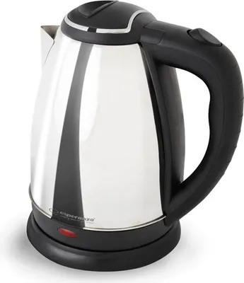 Produktbild von Esperanza EKK004S TUGELA 1,8Liter Edelstahl Design Wasserkocher 2200W silber