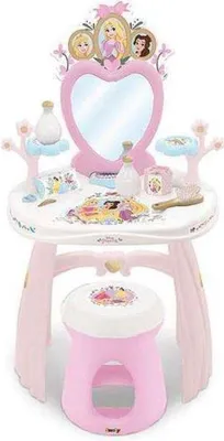 Immagine prodotto di Smoby Principesse Disney - Tavolo da toilette con sedia