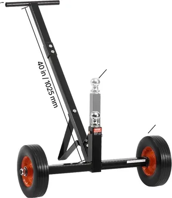 Produktbild von Trailer Dolly, 600 lbs Tragfähigkeit, verstellbare Höhe, 600 Pfund