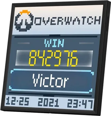Image de Divoom Fotorahmen Divoom Pixoo 64 editierbar WiFi schwarz