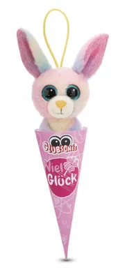 Produktbild von NICI GLUBSCHIS Schlüsselanhänger in Schultüte Hase Rainbow Candy