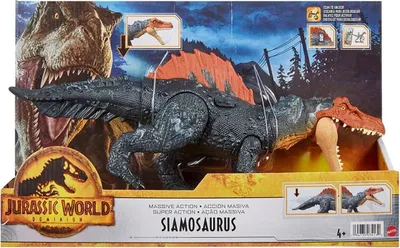 Image de Jurassic World Siamosaurus à action massive