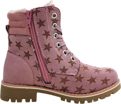 Image de Tom Tailor Chaussures pour enfants filles Bottes à lacets Bottes d'hiver Rose Loisirs, Taille:34 EU