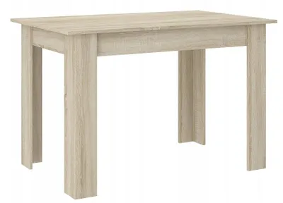 Produktbild von Framire Esstisch für 4 Personen 120 x 80 x 75 cm, Sonoma Eiche, Modell MODERN A3