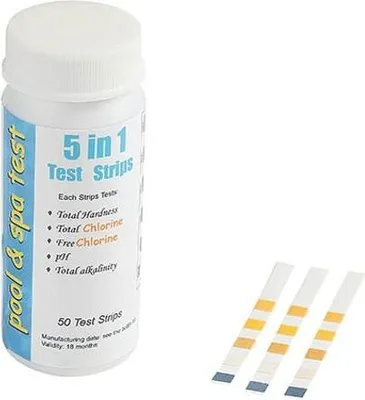 Obrázek produktu pro Testovací proužky Pool and Spa Test Strips 5 in 1, 50 ks