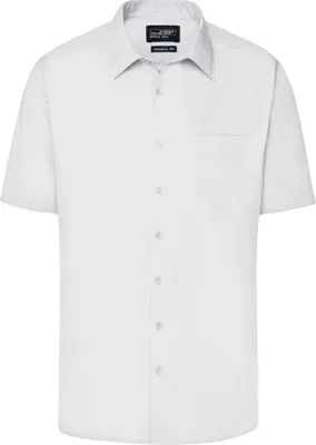 Produktbild von Men's Business Shirt Short-Sleeved white, Gr. 6XL