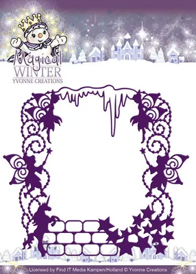 Produktbild von Stanzschablone - Yvonne Creations - Zauberhafte Winter - Magische Rahmen