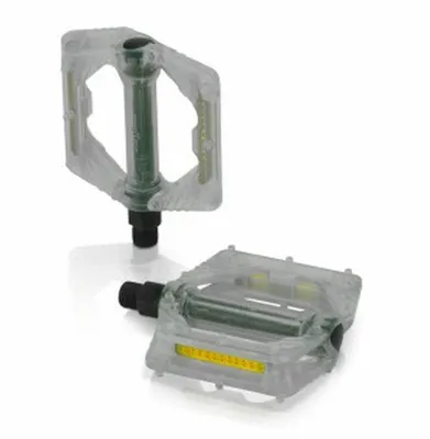 Produktbild von XLC Plattform-Pedal PD-M16, transparent (1 Paar)