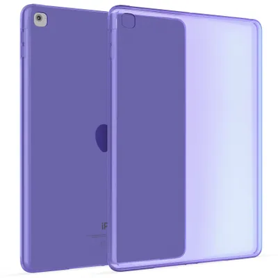 Image de Transparent Étui Silicone Coque Housse Case Cover pour Apple iPad Mini 4 & Mini 5 en Violet