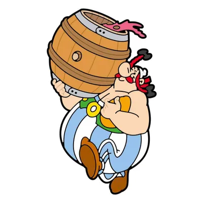 Zdjęcie produktu dla Magnes Asterix z Brytyjczykami 6 cm