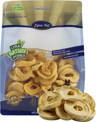 Produktbild von 1 kg Lyra Pet® Äpfel getrocknet