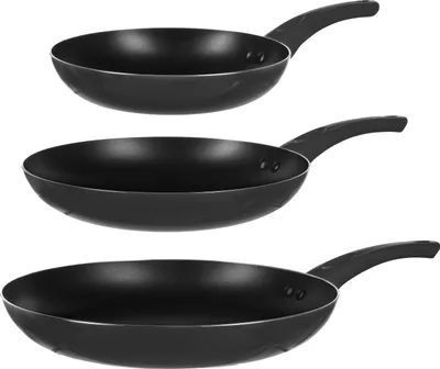 Zdjęcie produktu dla Zestaw aluminiowych patelni 3 w 1