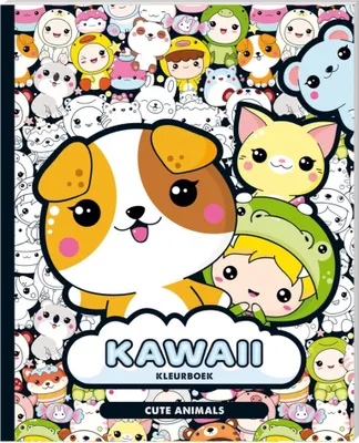 Immagine prodotto di Libri illustrati Libro da colorare Kawaii – simpatici animaletti