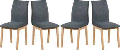 Zdjęcie produktu dla Zestaw krzeseł do jadalni 4x LUNA 1 sonoma, hygge 96