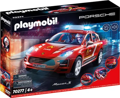 Produktbild von PLAYMOBIL 70277 City Action Porsche Macan S der Feuerwehr