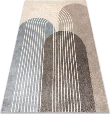 Immagine prodotto di Tappeto FUSION 0810  beige / marrone - Geometrico, moderno, astratto beige 200x290 cm
