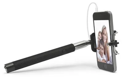 Imagen del producto de Varilla extensible para selfies, de 20 a 105 cm