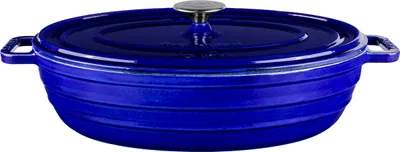 Produktbild von Sallys Gusseisenbräter Alime - Royal Blue Majolika