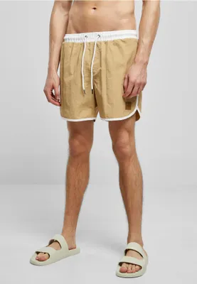 Produktbild von TB2050 - Retro Swimshorts white/unionbeige XL