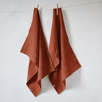 Produktbild von 2 Geschirrtücher 50 x 70 cm SOLINE Paprika
