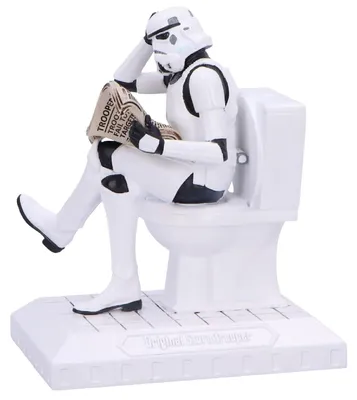 Productafbeelding van Originele Stormtrooper figuur, Pooper Trooper, 10 cm