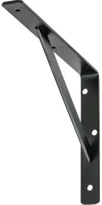 Produktbild von Stegkonsole B 30 x H 250 x T 150 mm schwarz