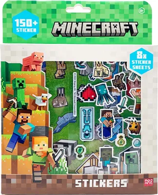 Image de Lot d'autocollants Minecraft