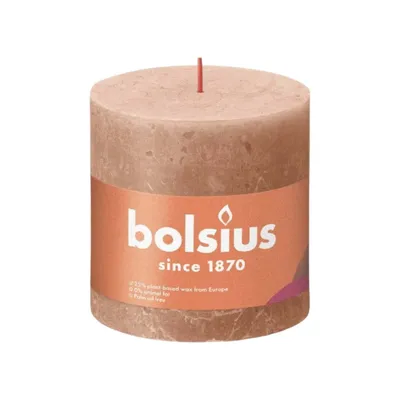 Produktbild von Bolsius Kerzenhalter Cremiges Karamell Ø100 mm - Höhe 10 cm - Karamell - 62 Brennstunden