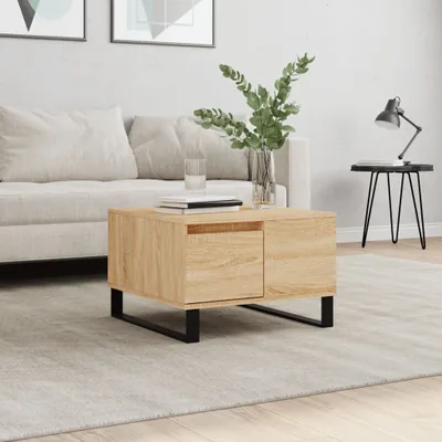 Produktbild von Möbel Couchtisch Sonoma-Eiche 55x55x36,5 cm Holzwerkstoff - Couchtische 830767