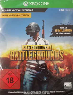 Zdjęcie produktu dla Microsoft playerunknowns battlegrounds, Xbox One, Xbox One, Tryb multiplayer, Powyżej 13 lat