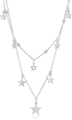 Produktbild von Kurze Kette Stella mit kleinen Sternen von collezione alessandro