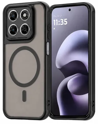 Zdjęcie produktu dla Techsuit HaloFrost II MagSafe etui do Motorola Moto G87 G77 / G67 - czarne
