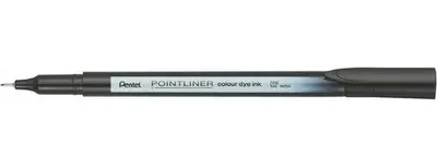 Liner, 0,4 mm, PENTEL "Pointliner", čierny