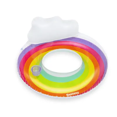 Image de Bestway Bouée piscine arc-en-ciel Bestway 43647 1.07m