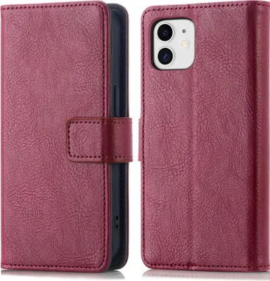 Image de imoshion Luxe Bookcase pour l'Apple iPhone 11 - Bordeaux