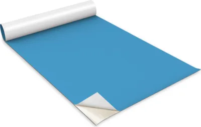 Obrázek produktu pro Samolepicí fólie na nábytek - Dekorační fólie - Stolní nábytek - Lze stříhat na míru - Modrá barva - 100 x 50 cm